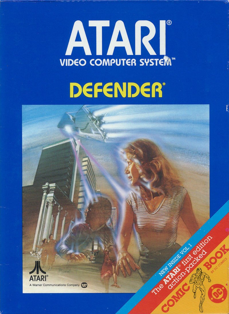 J2Games.com | Defender (Atari 2600) (Pre-Played - Game Only).
