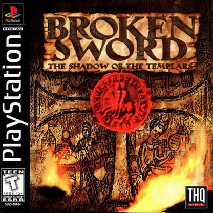 J2Games.com | Broken Sword The Shadow of the Templars (Playstation) (Complete - Good).