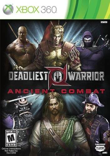 J2Games.com | Deadliest Warrior: Ancient Combat (Xbox 360) (Pre-Played - CIB - Good).