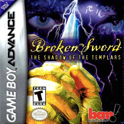 J2Games.com | Broken Sword The Shadow of the Templars (Gameboy Advance) (Pre-Played - Game Only).