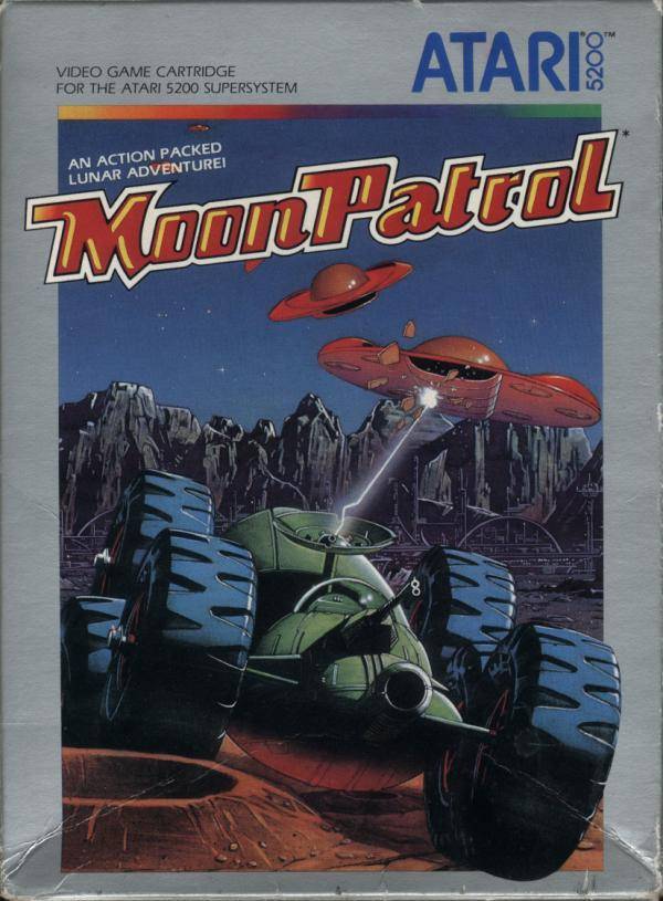 J2Games.com | Moon Patrol (Atari 5200) (Pre-Played - Game Only).