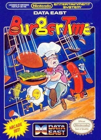 J2Games.com | Burgertime (Nintendo NES) (Pre-Played - Game Only).