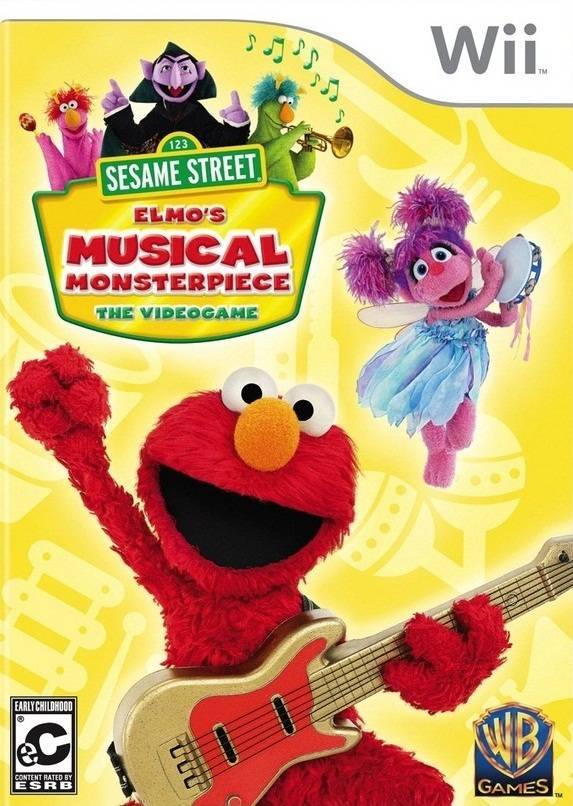 J2Games.com | Sesame Street Elmo's Musical Masterpiece (Wii) (Pre-Played - Game Only).