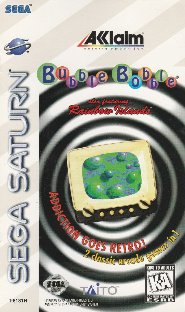 Bubble Bobble Featuring Rainbow Islands (Sega Saturn)