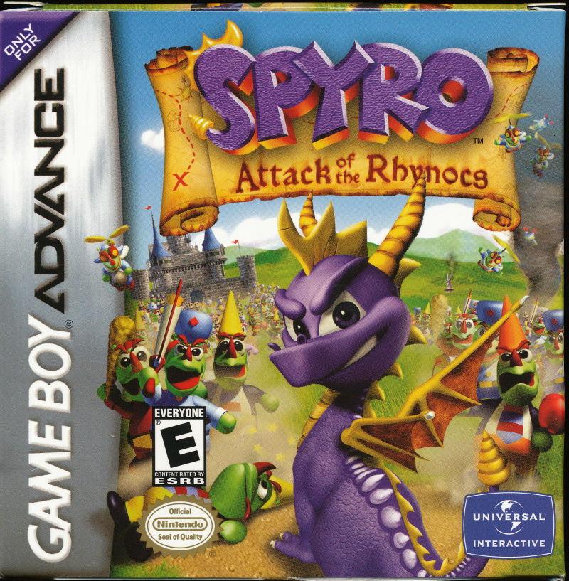 J2Games.com | Spyro Attack of the Rhynocs (Gameboy Advance) (Pre-Played - Game Only).