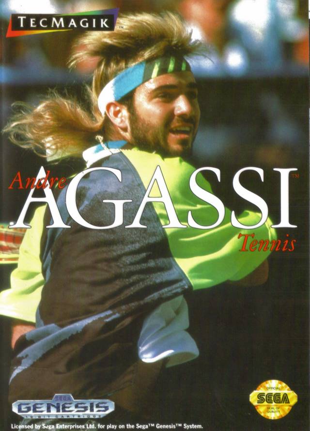 Andre Agassi Tennis (Sega Genesis)