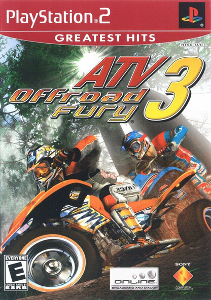J2Games.com | ATV Offroad Fury 3 (Greatest Hits) (Playstation 2) (Pre-Played - Game Only).