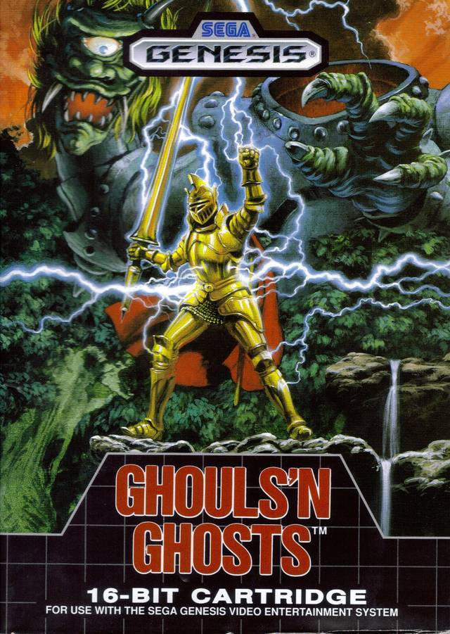 J2Games.com | Ghouls 'N Ghosts (Sega Genesis) (Pre-Played - Game Only).