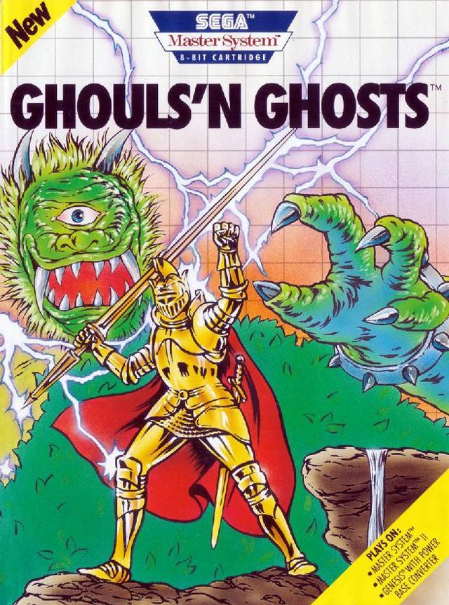 J2Games.com | Ghouls N Ghosts (Sega Master System) (Pre-Played - Game Only).