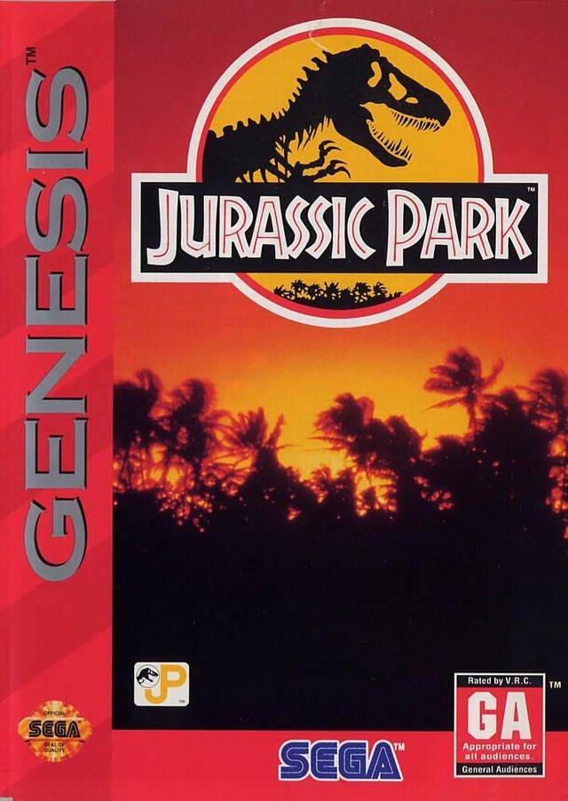 J2Games.com | Jurassic Park (Sega Genesis) (Pre-Played - CIB - Good).