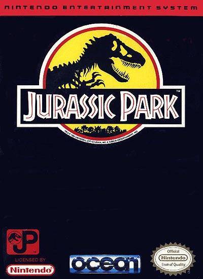 J2Games.com | Jurassic Park With Box (Nintendo NES) (Pre-Played - Game Only).