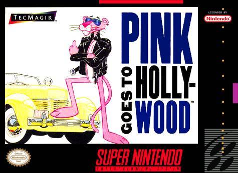 J2Games.com | Pink Panther Goes to Hollywood (Super Nintendo) (Pre-Played - Game Only).