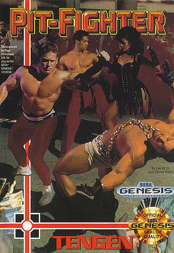 J2Games.com | Pit-Fighter (Sega Genesis) (Pre-Played - Game Only).