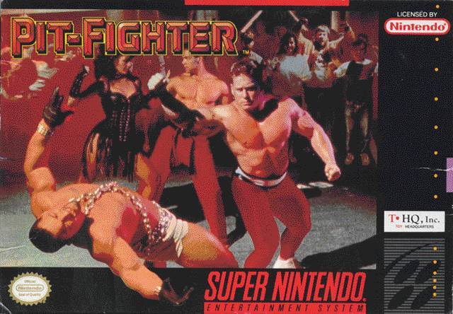 J2Games.com | Pit-Fighter (Super Nintendo) (Pre-Played - Game Only).