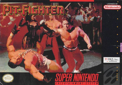 J2Games.com | Pit-Fighter (Super Nintendo) (Pre-Played - Game Only).