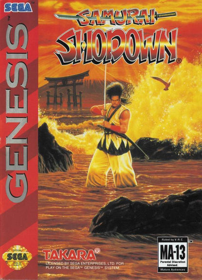 J2Games.com | Samurai Shodown (Sega Genesis) (Pre-Played - Game Only).
