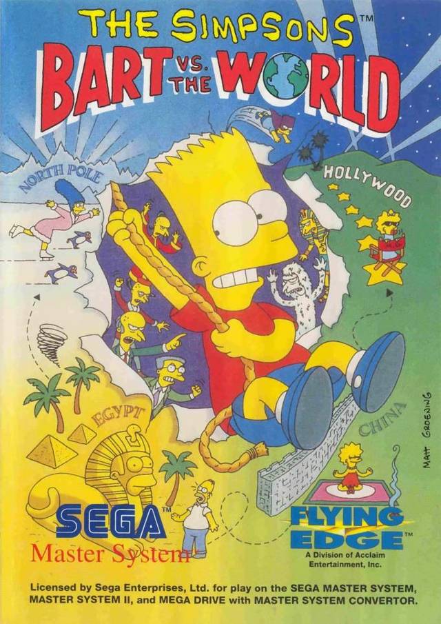 Los Simpson: Bart contra el mundo (Sega Master System)
