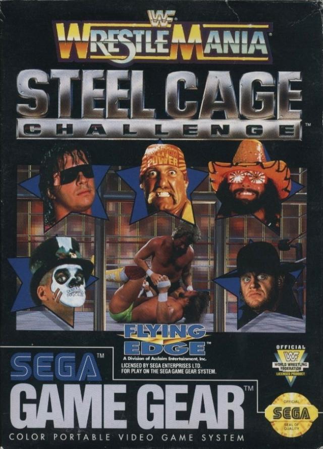 J2Games.com | WWF Wrestlemania Steel Cage Challenge (Sega Game Gear) (Pre-Played - Game Only).