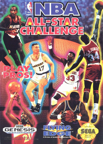 J2Games.com | NBA All-Star Challenge (Sega Genesis) (Pre-Played - Game Only).