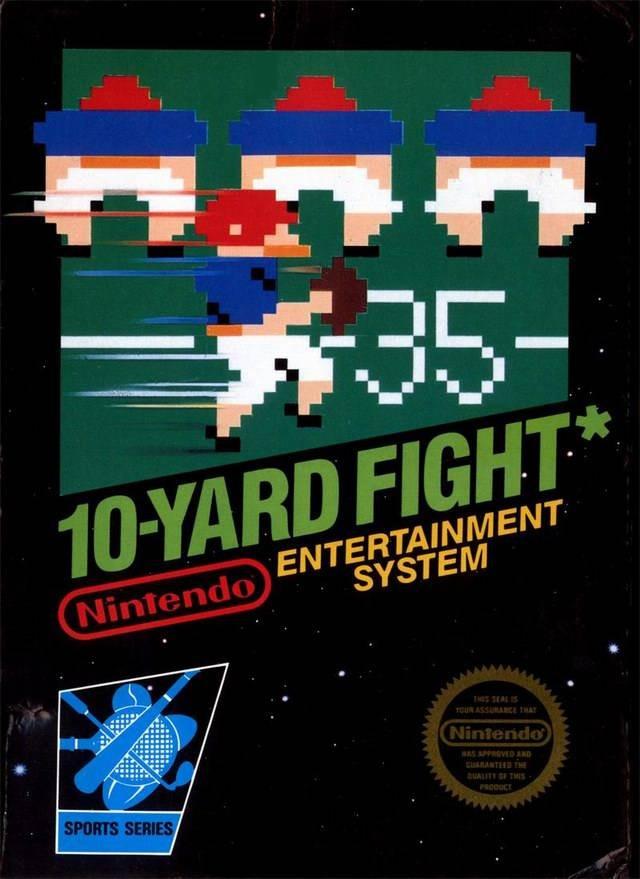 J2Games.com | 10-Yard Fight (Nintendo NES) (Pre-Played - Game Only).