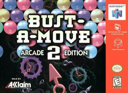 J2Games.com | Bust-A-Move 2 (Nintendo 64) (Pre-Played - Game Only).
