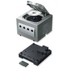 Reproductor Gameboy con disco de inicio (Gamecube)