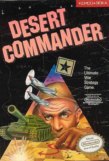 J2Games.com | Desert Commander (Nintendo NES) (Pre-Played - Game Only).