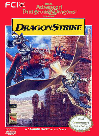 Advanced Dungeons & Dragons: DragonStrike (Nintendo NES)