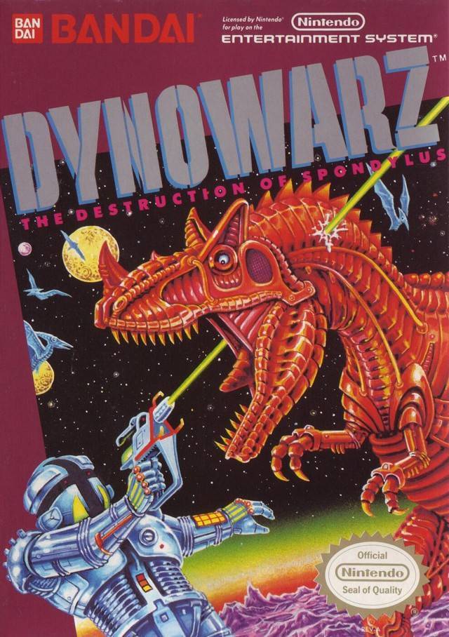 J2Games.com | Dynowarz The Destruction of Spondylus (Nintendo NES) (Pre-Played - Game Only).