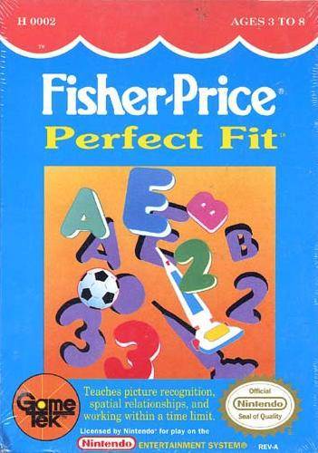 J2Games.com | Fisher Price Perfect Fit (Nintendo NES) (Pre-Played - Game Only).