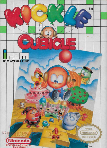 J2Games.com | Kickle Cubicle (Nintendo NES) (Pre-Played - Game Only).