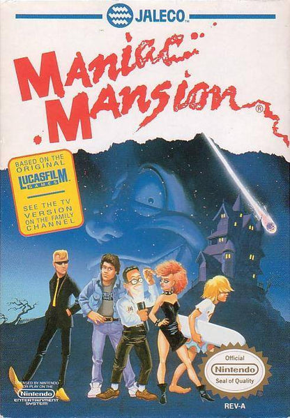 J2Games.com | Maniac Mansion (Nintendo NES) (Pre-Played - Game Only).