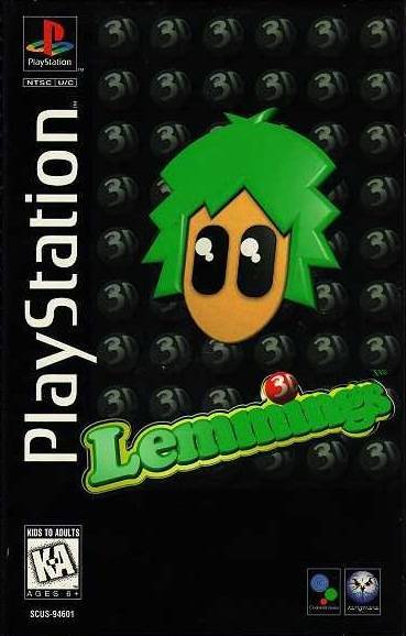J2Games.com | Lemmings 3D (Playstation) (Complete - Good).