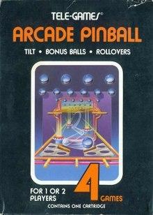 J2Games.com | Arcade Pinball (Atari 2600) (Pre-Played - Game Only).