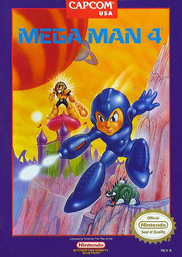 J2Games.com | Mega Man 4 (Nintendo NES) (Pre-Played - Game Only).