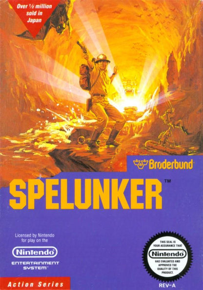 J2Games.com | Spelunker (Nintendo NES) (Pre-Played - Game Only).