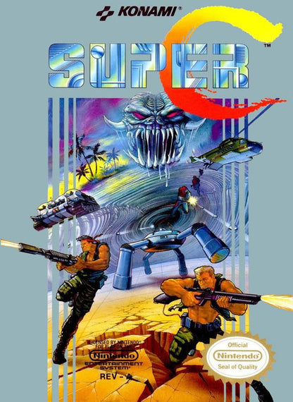 J2Games.com | Super C (Nintendo NES) (Pre-Played - Game Only).