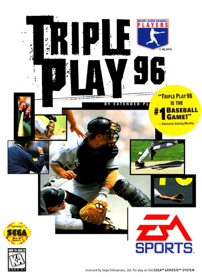 J2Games.com | Triple Play 96 (Sega Genesis) (Pre-Played - Game Only).
