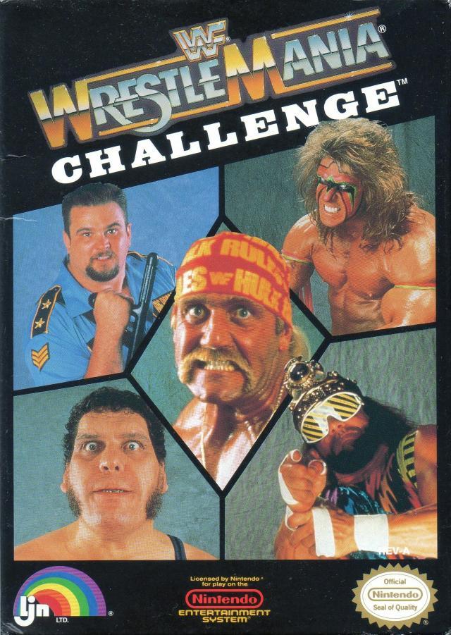 J2Games.com | WWF Wrestlemania Challenge (Nintendo NES) (Uglies).