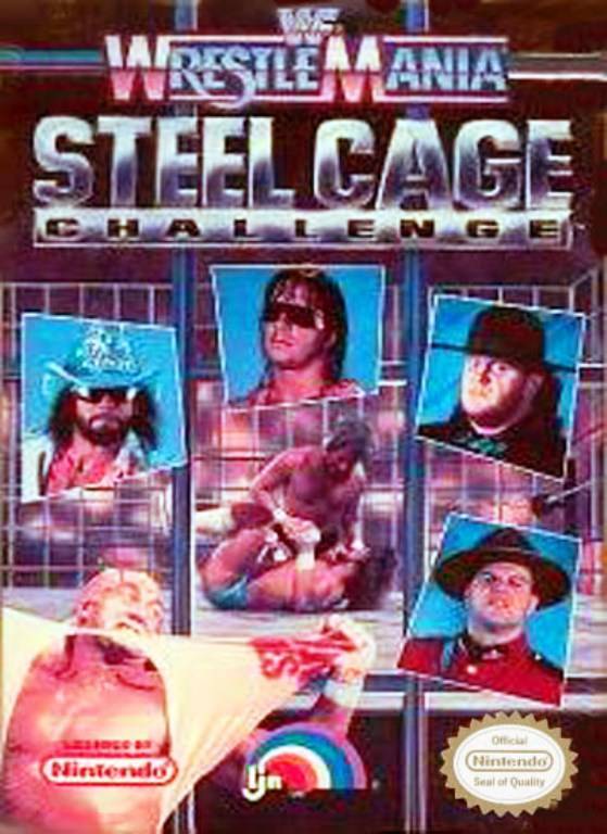 J2Games.com | WWF Wrestlemania Steel Cage Challenge (Nintendo NES) (Pre-Played - Game Only).