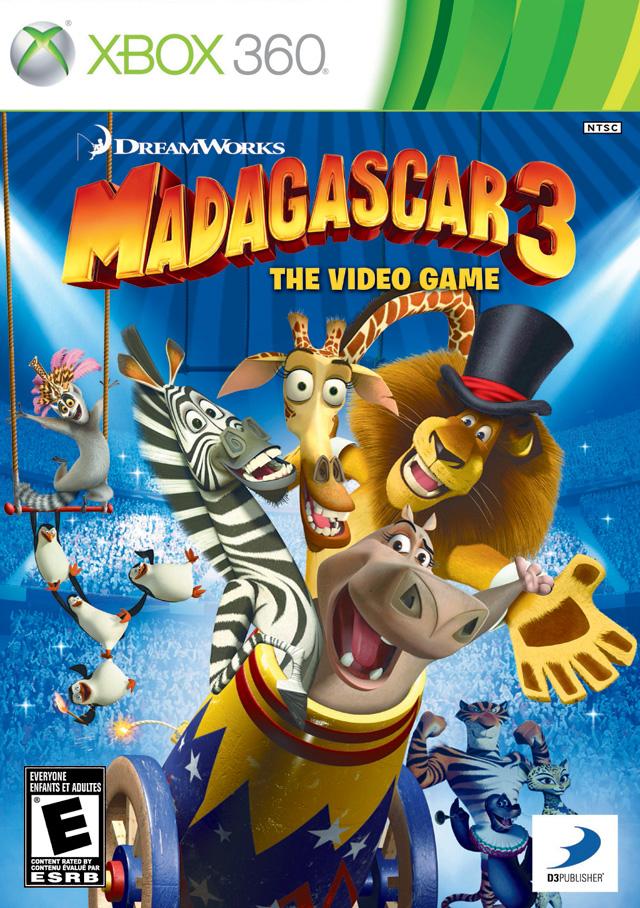 J2Games.com | Madagascar 3 (Xbox 360) (Pre-Played - Game Only).