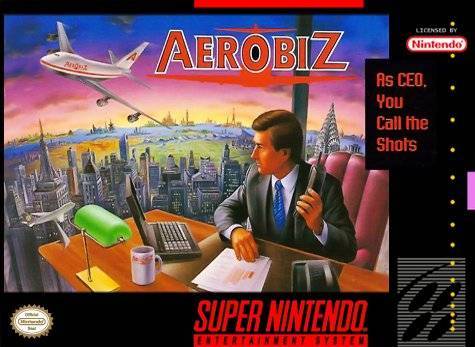 J2Games.com | Aerobiz (Super Nintendo) (Pre-Played - Game Only).