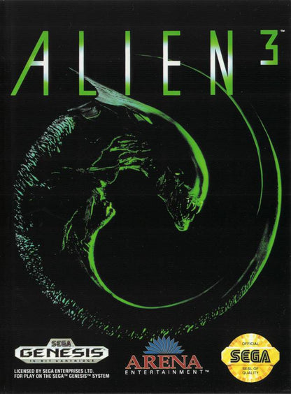 J2Games.com | Alien 3 (Sega Genesis) (Pre-Played - CIB - Good).