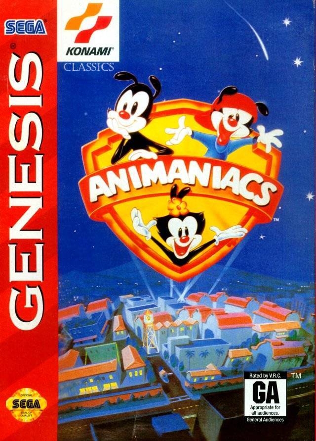 J2Games.com | Animaniacs (Sega Genesis) (Pre-Played - Game Only).
