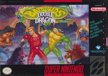 J2Games.com | Battletoads and Double Dragon (Super Nintendo) (Pre-Played - CIB - Good).