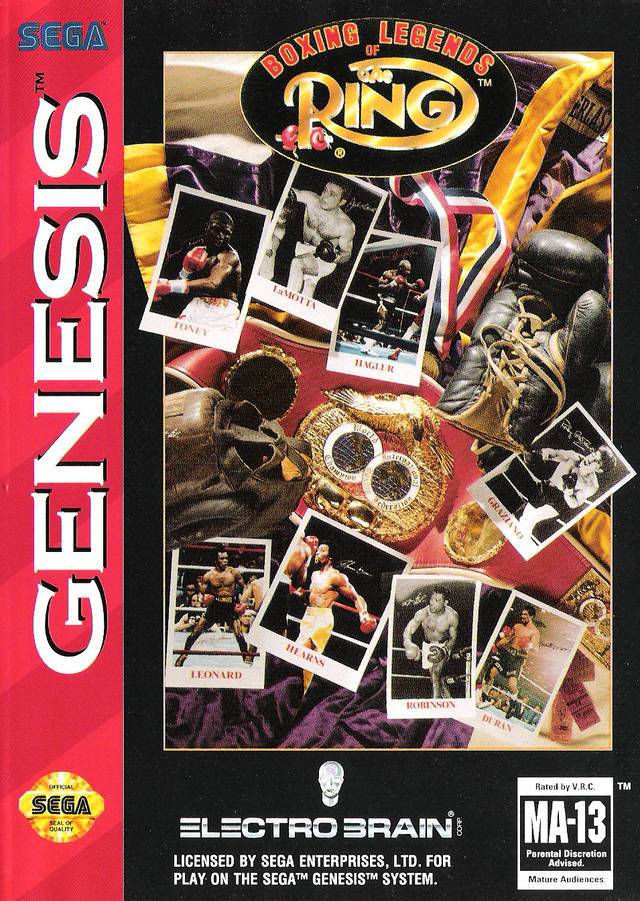 J2Games.com | Boxing Legends Of The Ring (Sega Genesis) (Pre-Played - Game Only).
