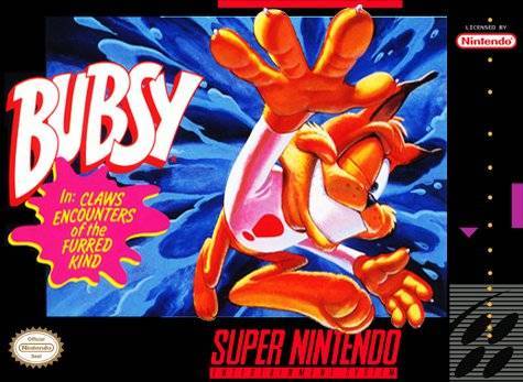 J2Games.com | Bubsy (Super Nintendo) (Pre-Played - Game Only).