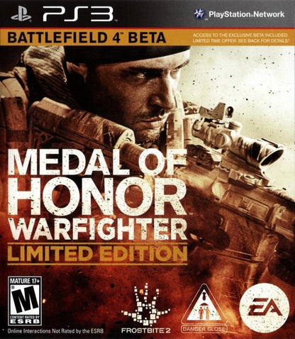 J2Games.com | Medal of Honor Warfighter Limited Edition (Playstation 3) (Pre-Played - CIB - Good).