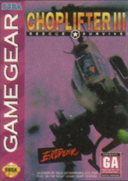 J2Games.com | Choplifter III (Sega Game Gear) (Pre-Played).