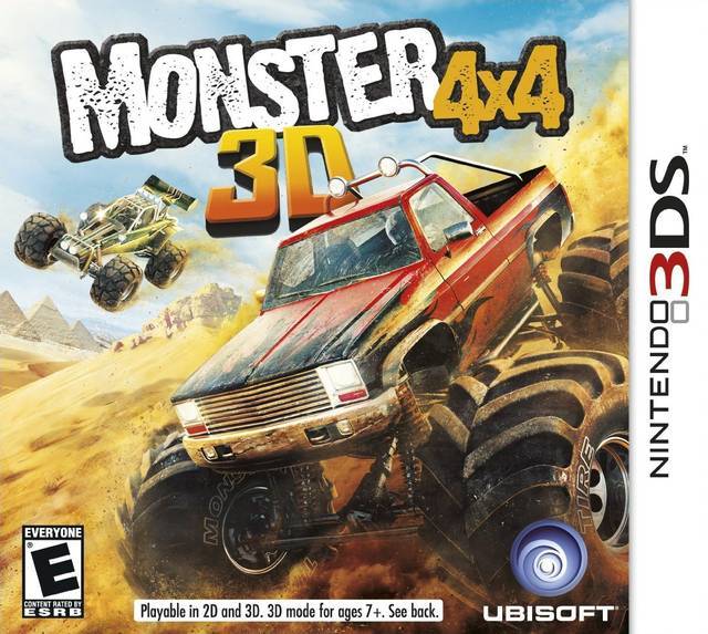 J2Games.com | Monster 4X4 3D (Nintendo 3DS) (Pre-Played - Game Only).